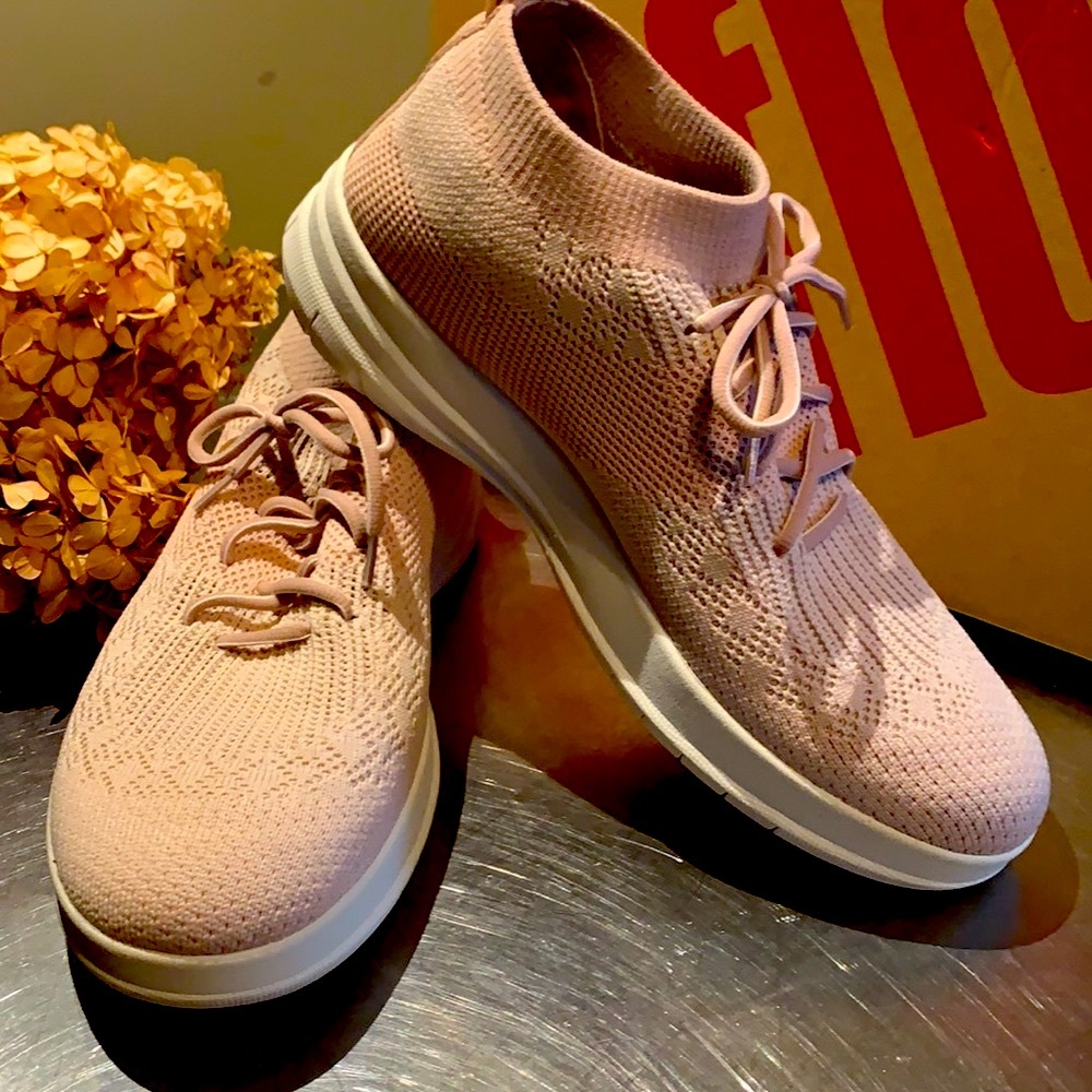 ❌❌SOLD FITFLOP Uberknit High Top Sneakers - Picture 1 of 7